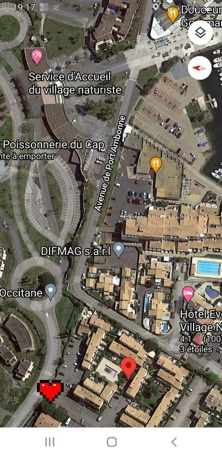 Appartement T2 "Les Estivales" Proche Village Naturiste Агде Екстериор снимка
